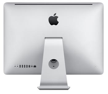 Rear of the 21.5-inch Apple iMac