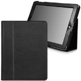 CaseCrown Bold Standby Case (Black) for the new iPad & iPad 2 (Built-in magnet for sleep / wake feature)