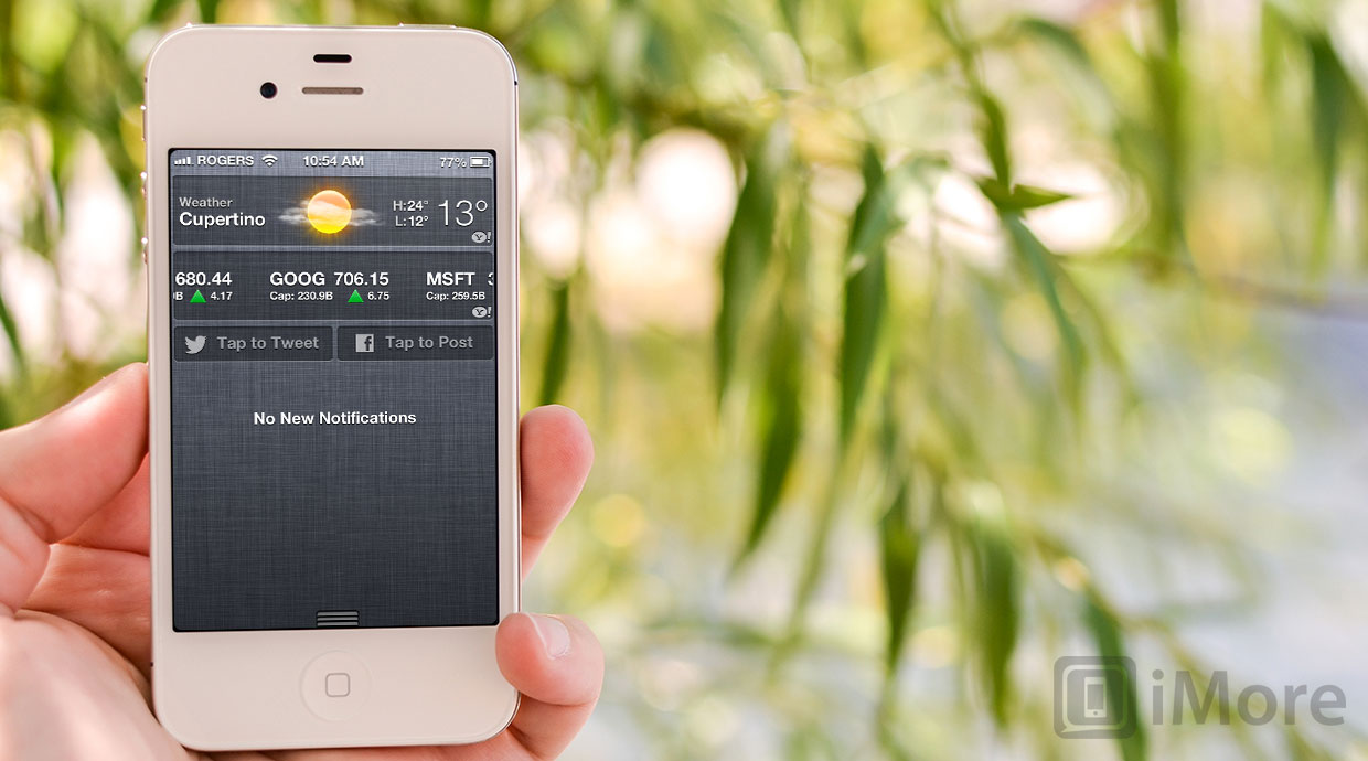 How to configure the Weather and Stocks widgets in Notification Center