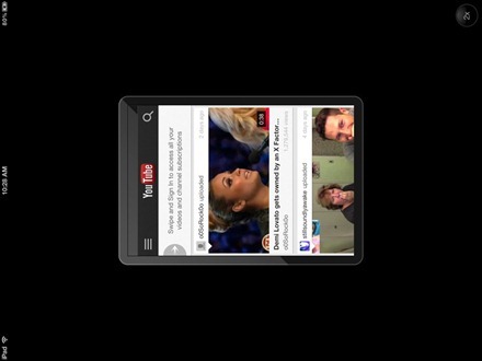 YouTube iPhone app