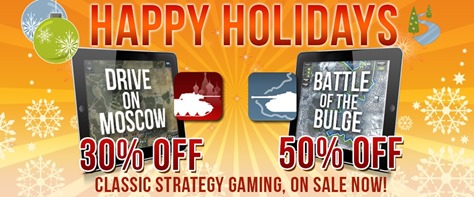 iPad wargames Holiday sale