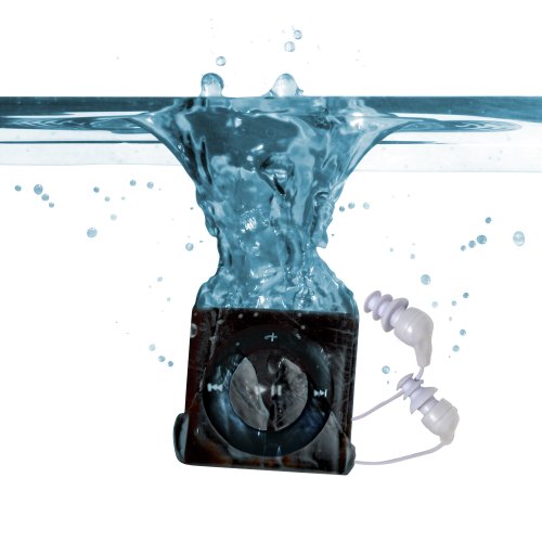 Underwater Audio Waterproof iPod Swimbuds Bundle (Slate)