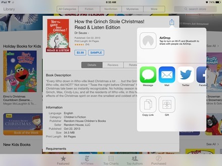 iBooks Gift a Book