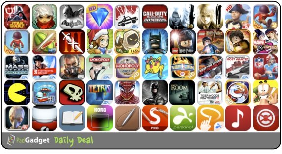 PadGadget Daily App Deal – 50 iPad Apps on Sale