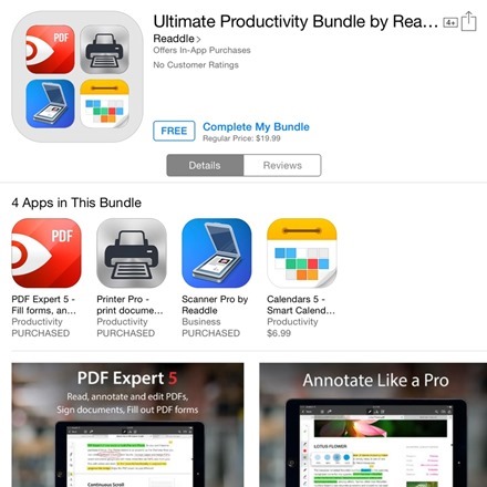 Ultimate Productivity Bundle by Readdle