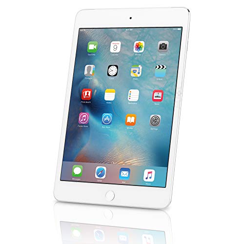 Apple iPad Mini 4, 64GB, Silver – WiFi (Renewed)