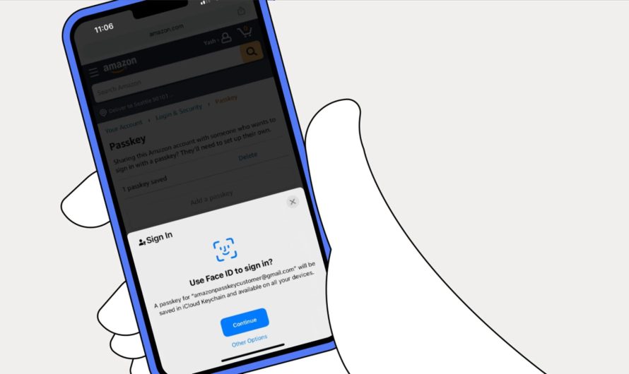 Amazon Adds Support for Passkeys, Allowing for More Secure Logins