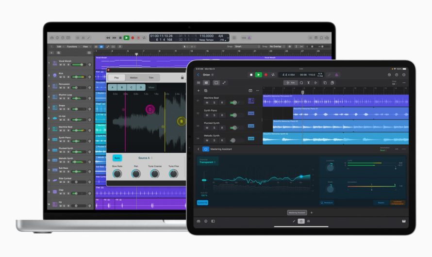 Apple supercharges Logic Pro for Mac and iPad