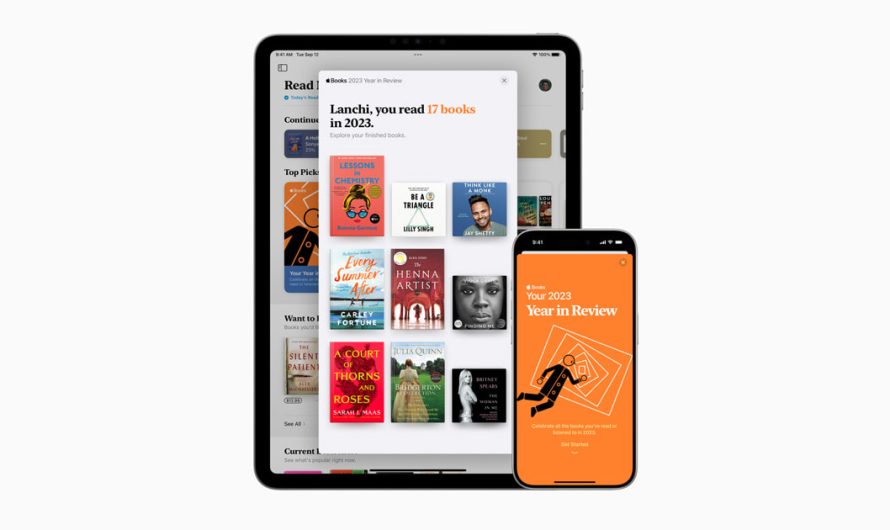 Apple unveils the top books of 2023 and a new Year in Review experience