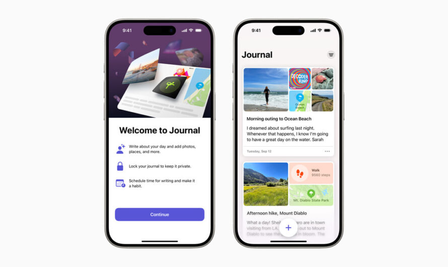 Apple launches Journal app, a new app for reflecting on everyday moments