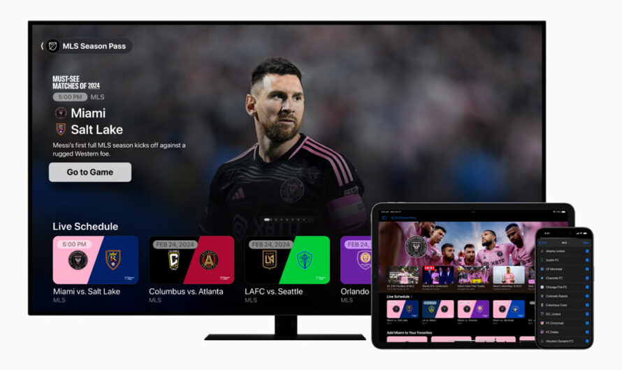 Major League Soccer returns to MLS Season Pass on the Apple TV app