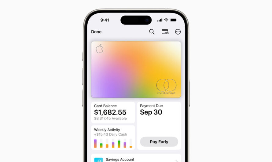 Apple Card is helping cardholders live healthier financial lives