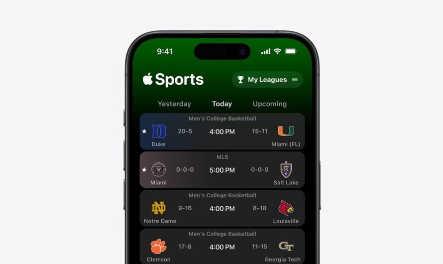 Eddy Cue talks about Apple’s goals for its new Apple Sports app