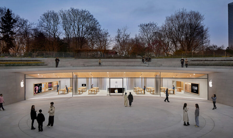 Apple Jing’an to welcome its first customers Thursday, March 21, in Shanghai