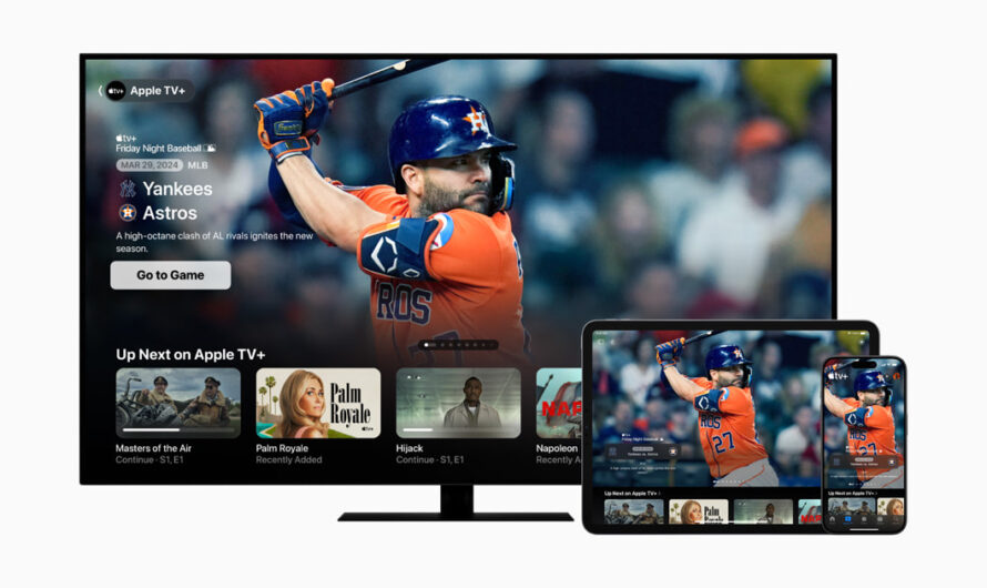 “Friday Night Baseball” returns to Apple TV+ on March 29