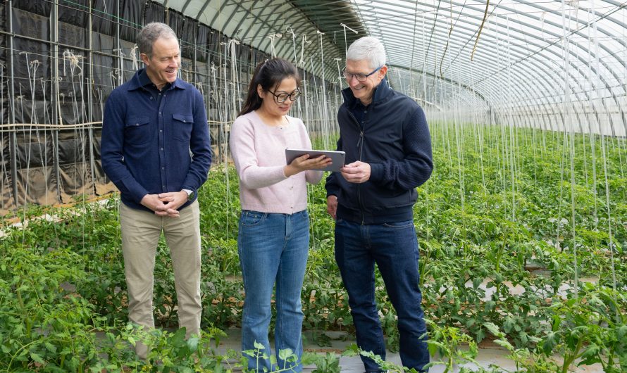 Apple CEO Tim Cook and COO Jeff Williams Visiting China